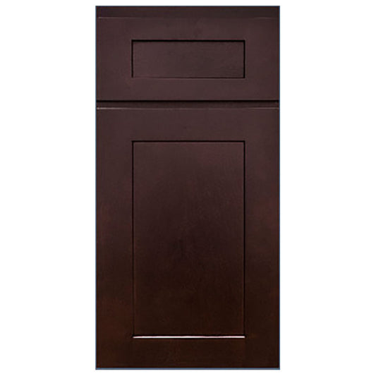 Crestline Espresso Shaker Sample Door
