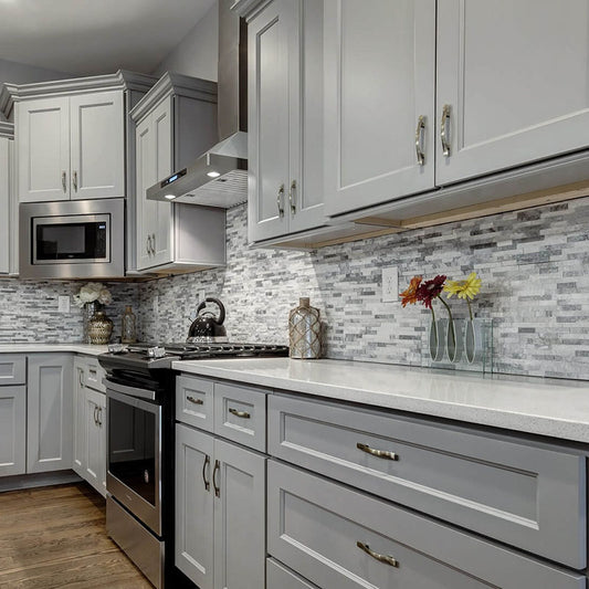 Crestline Grey 10x10 Kitchen Cabinets