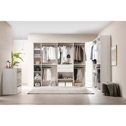 Marlwood Smoke 10x10 Closet Cabinets