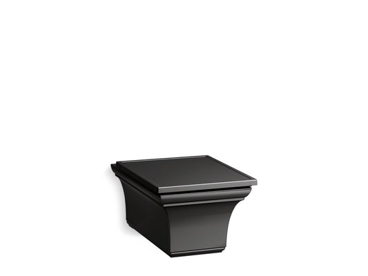 Memoirs Elongated 1.6 gpf 0.8 gpf Wall-Hung Toilet in Black Black
