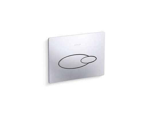 Droplet Flush Actuator Plate in Polished Chrome