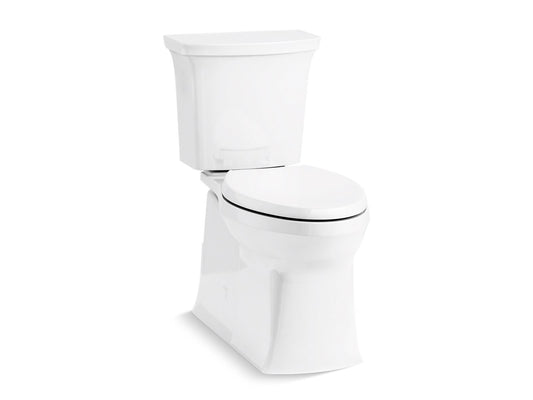 Corbelle Comfort Height Elongated 1.28 gpf Two-Piece Toilet in White