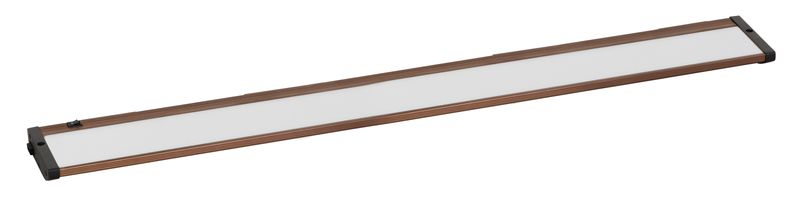 CounterMax MX-L120-EL 4' x 1' x 30' Anodized Bronze Utility Item - (Glass Finish)