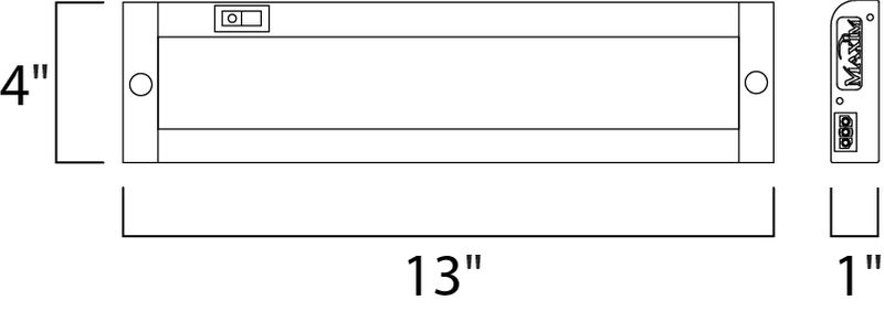 13' Utility Item in White