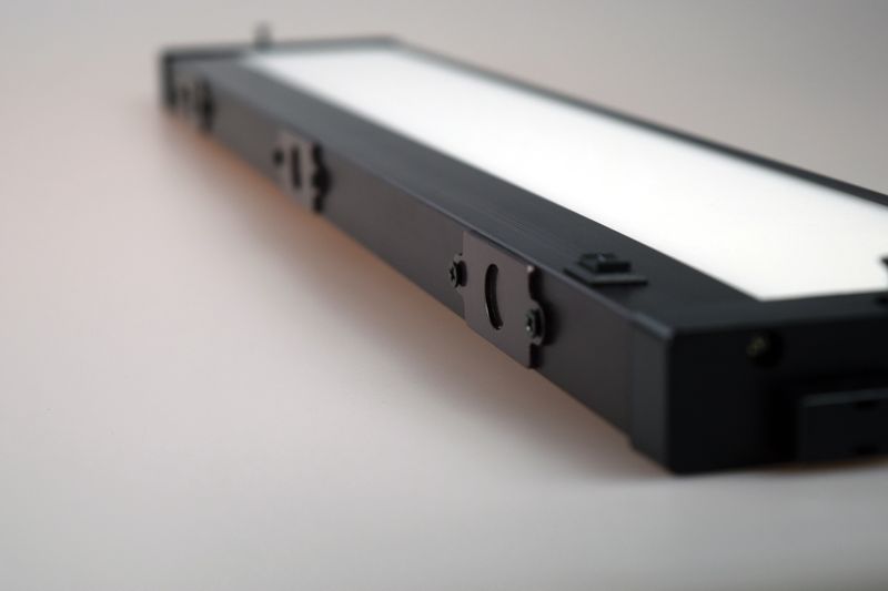 CounterMax MX-L120-EL 4' x 1' x 21' Anodized Bronze Utility Item - (Glass Finish)