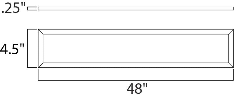 CounterMax MX-L-120-SL 48' Under Cabinet Light in White