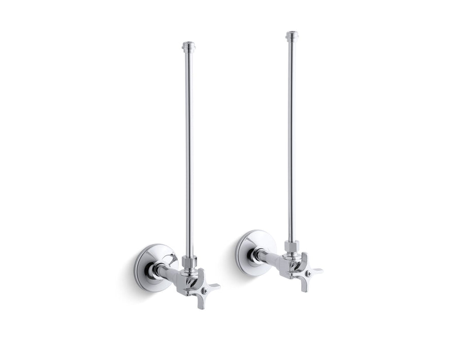 Brass Angle Supply in Polished Chrome