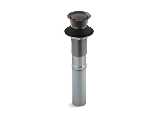 Brass Bathroom Pop-Up Drain in Oil-Rubbed Bronze
