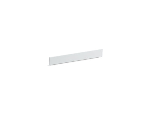 Solid/Expressions 25" Backsplash in White Expressions