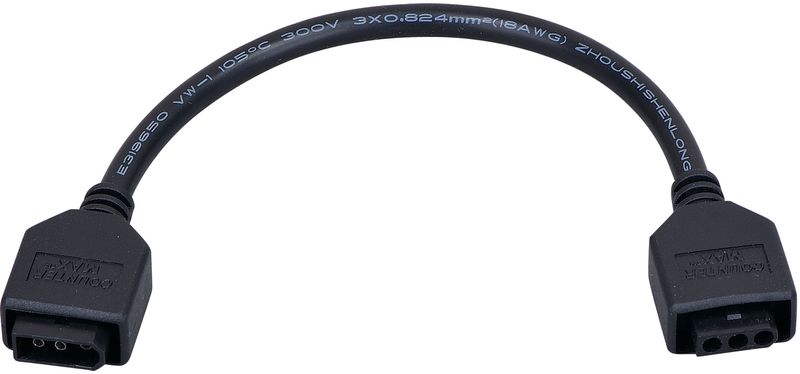 CounterMax MXInterLink5 9' Under Cabinet Accessory Connecting Cord in Black