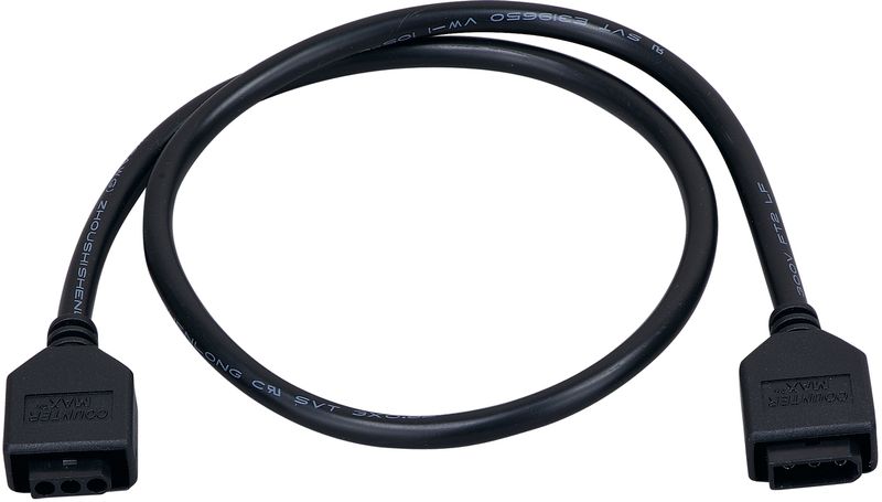 CounterMax MXInterLink5 24' Under Cabinet Accessory Connecting Cord in Black