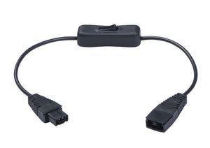 CounterMax MX-L-24-SS 12' Under Cabinet Accessory Connecting Cord in Black