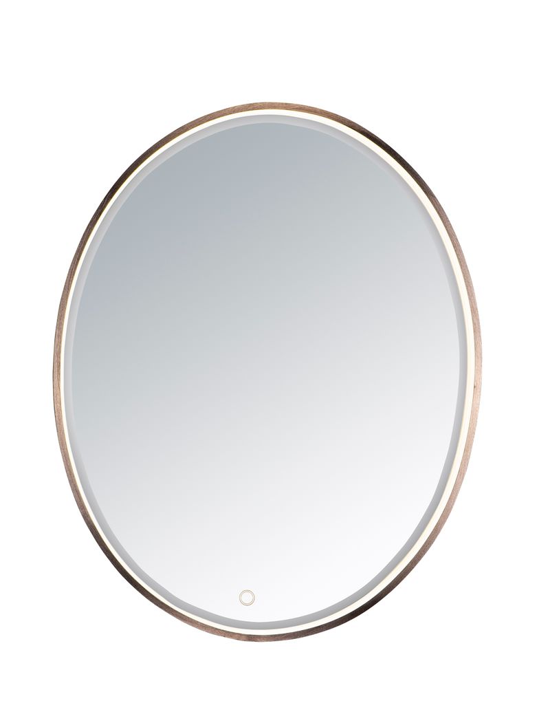 23.75' x 29.5' LED Mirror in Anodized Bronze