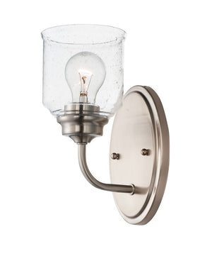 Acadia 10.5' Single Light Wall Sconce in Satin Nickel