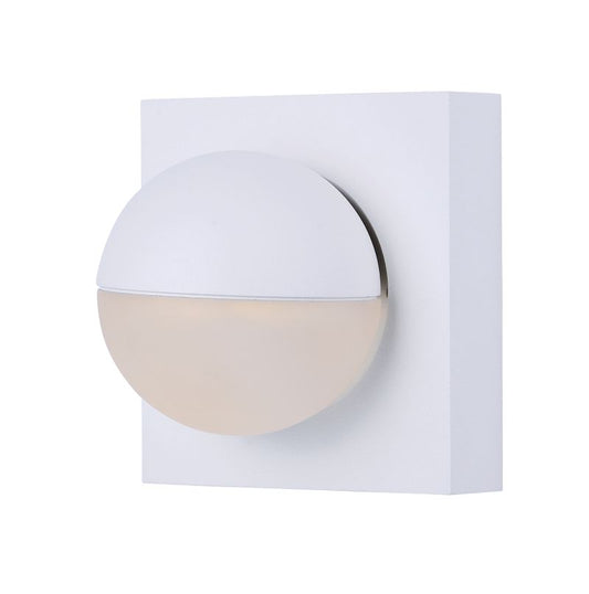 Alumilux Sconce 4.25" Single Light Wall Sconce in White