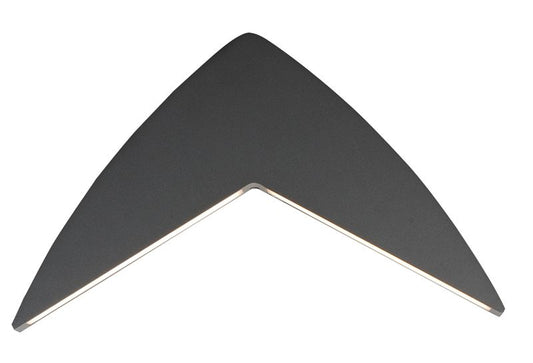 Alumilux Sconce 9.25" Single Light Wall Sconce in Bronze