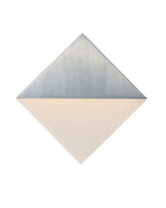 Alumilux Sconce 8" Single Light Wall Sconce in Satin Aluminum