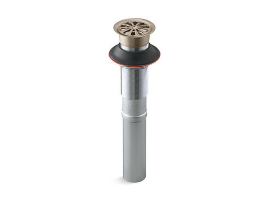 Bathroom Sink Grid Drain in Vibrant Brushed Bronze (9.75" x 4.75" x 4.25")