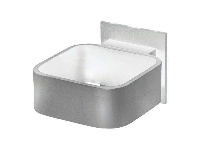 Alumilux Sconce 4.25' 9 Light Wall Sconce in Satin Aluminum
