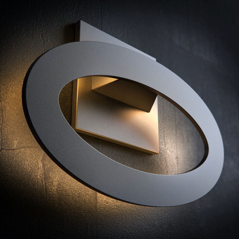 Alumilux Sconce 8' 7 Light Wall Sconce in Satin Aluminum