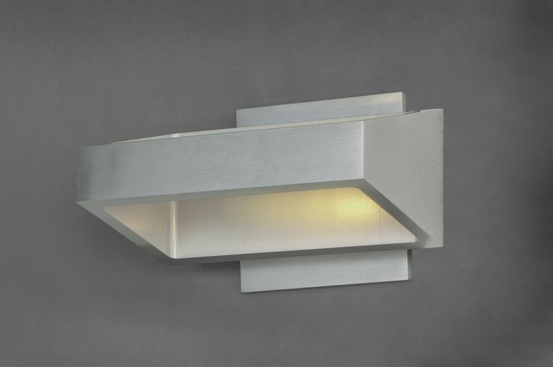 Alumilux Sconce 4.5' 18 Light Wall Sconce in Satin Aluminum