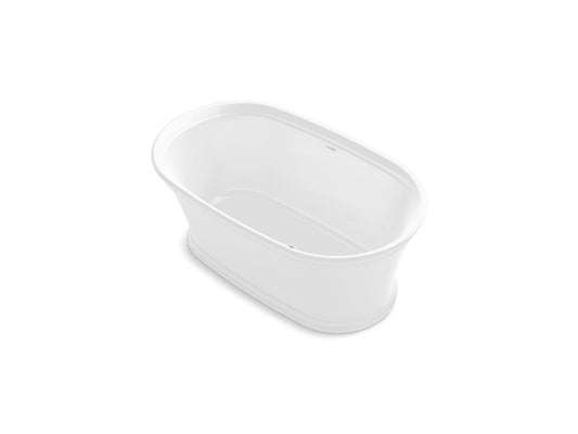 Memoirs 62.75" Lithocast Freestanding Bathtub in White