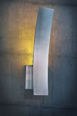 Alumilux Sconce 16' 5 Light Wall Sconce in Satin Aluminum