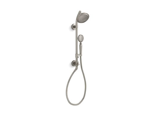 HydroRail-S 1.75 gpm Shower Column Kit in Vibrant Brushed Nickel