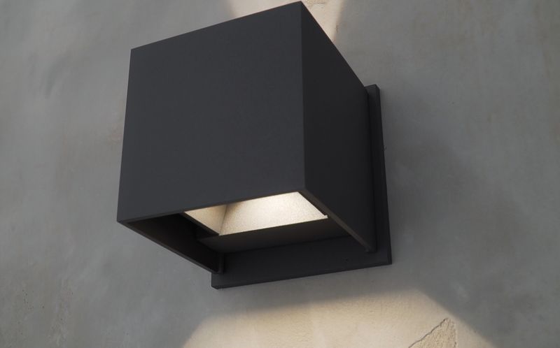 Alumilux Sconce 4.5' 2 Light Wall Sconce in Bronze