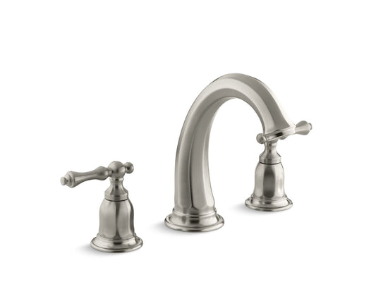 Kelston Roman Tub Filler Faucet in Vibrant Brushed Nickel