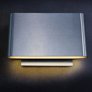 Alumilux Sconce 4.25' 6 Light Wall Sconce in Satin Aluminum