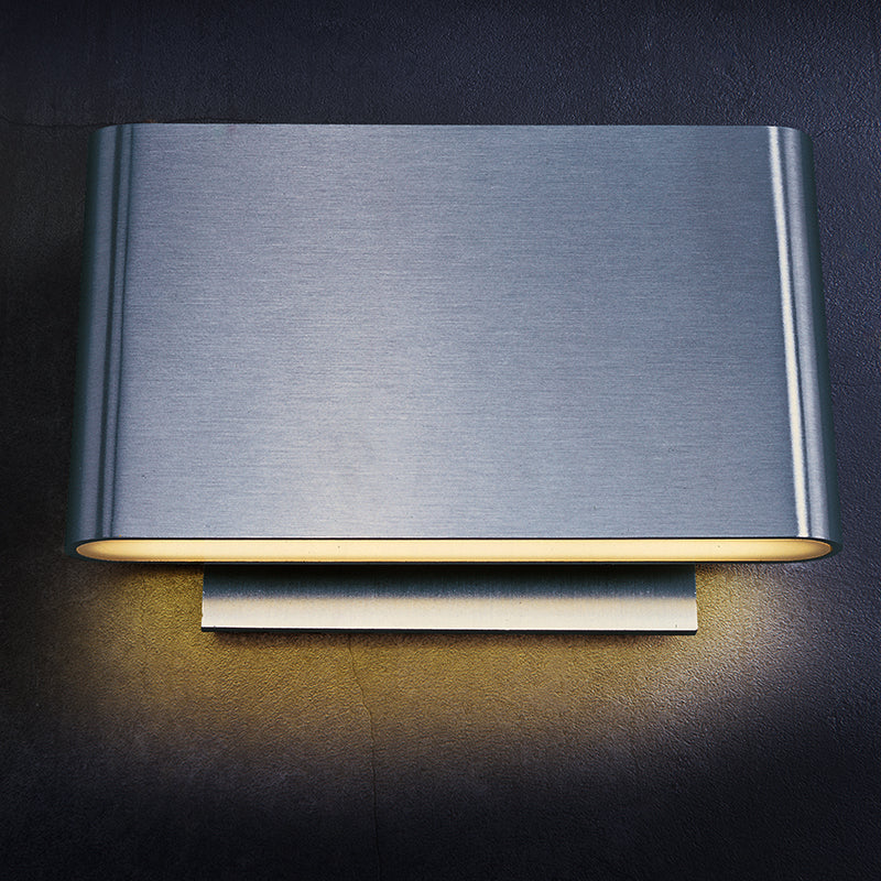 Alumilux Sconce 4.25' 6 Light Wall Sconce in Satin Aluminum