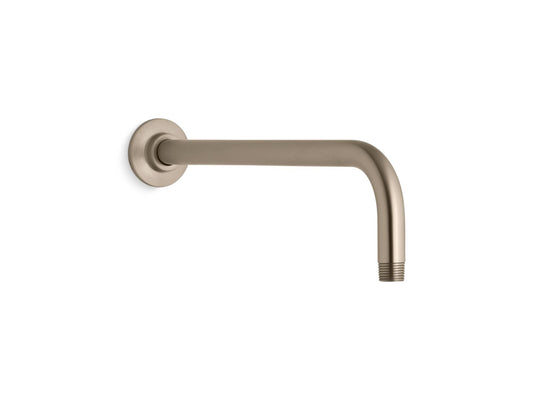 Vibrant Brushed Bronze Shower Arm (17" x 4.75" x 9.5")