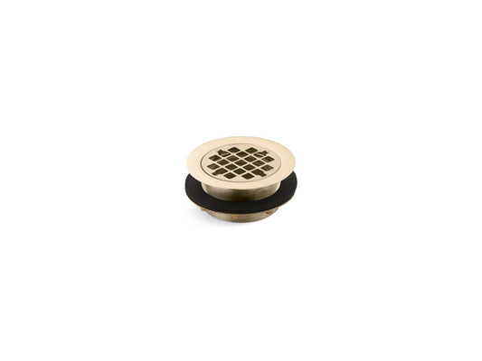 Vibrant French Gold Shower Drain (4.75" x 5.25" x 4.75")