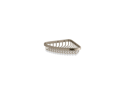 Vibrant Brushed Bronze Small Shower Basket (5.5" x 5.5" x 3.5")