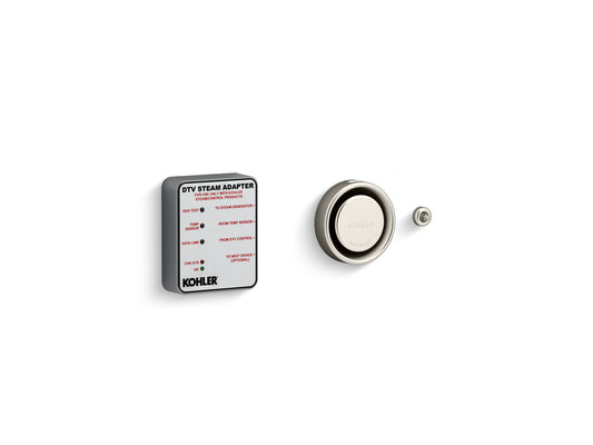 Invigoration Series DTV+ Steam Adapter Kit in Vibrant Brushed Nickel