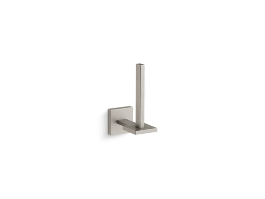 Elate 5.72" Toilet Paper Holder in Vibrant Brushed Nickel