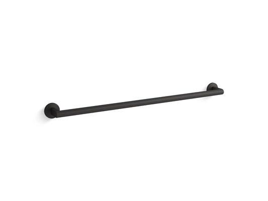 Memoirs Stately 32.35" Towel Bar in Matte Black
