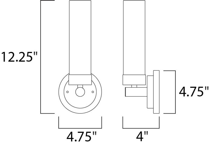 Cilandro 12.25' 4 Light Wall Sconce in Satin Nickel