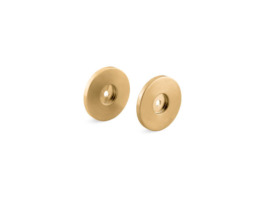 Stillness Purist Slide Bar Trim Kit in Vibrant Brushed Moderne Brass