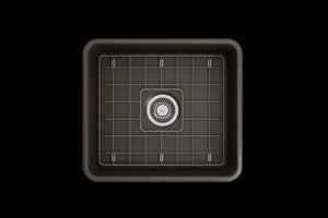 Classico 20' x 18' x 10' Single-Basin Farmhouse Apron Front Kitchen Sink in Matte Brown