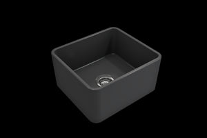 Classico 20' x 18' x 10' Single-Basin Farmhouse Apron Front Kitchen Sink in Matte Dark Gray