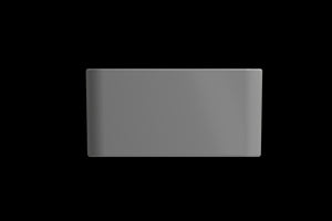 Classico 20' x 18' x 10' Single-Basin Farmhouse Apron Front Kitchen Sink in Matte Gray