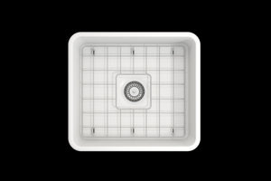 Classico 20' x 18' x 10' Single-Basin Farmhouse Apron Front Kitchen Sink in Matte White