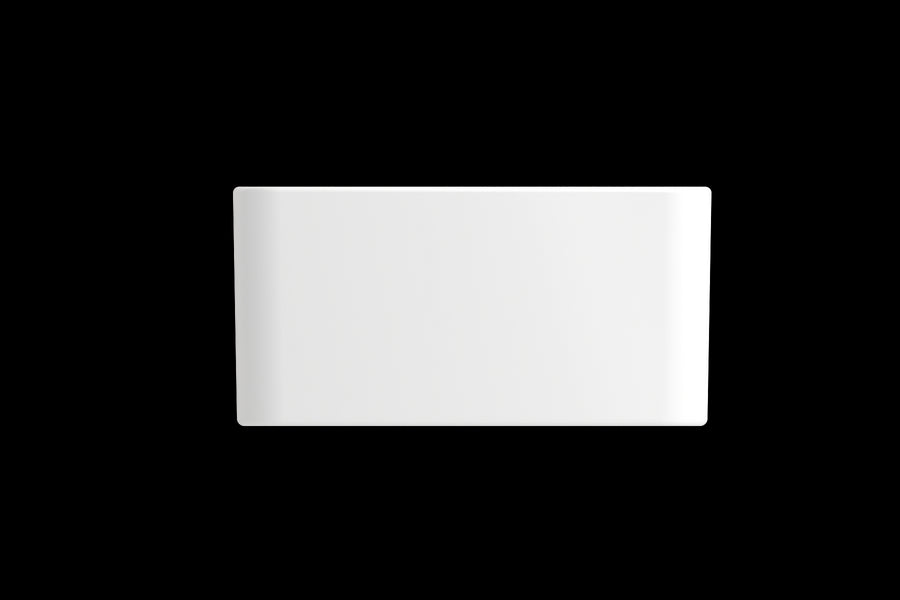 Classico 20' x 18' x 10' Single-Basin Farmhouse Apron Front Kitchen Sink in Matte White