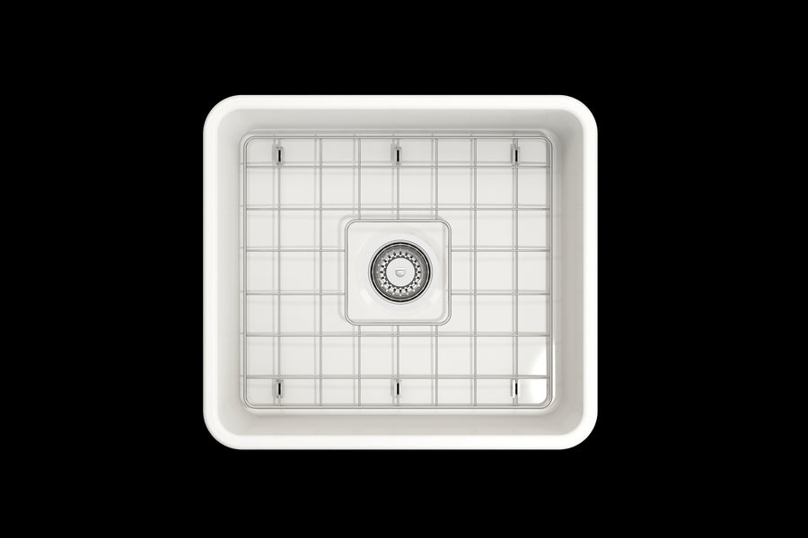 Classico 20' x 18' x 10' Single-Basin Farmhouse Apron Front Kitchen Sink in White