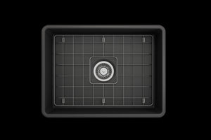 Classico 24' x 18' x 10' Single-Basin Farmhouse Apron Front Kitchen Sink in Matte Dark Gray