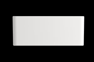 Classico 24' x 18' x 10' Single-Basin Farmhouse Apron Front Kitchen Sink in White