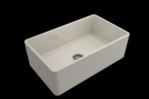 Classico 30' x 18' x 10' Single-Basin Farmhouse Apron Front Kitchen Sink in Biscuit