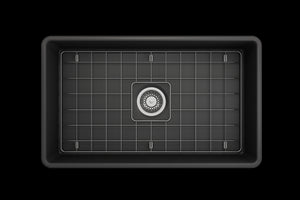 Classico 30' x 18' x 10' Single-Basin Farmhouse Apron Front Kitchen Sink in Matte Dark Gray